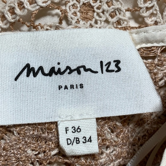 Maison 123 Paris, Lace Dress - Picture 8 of 12